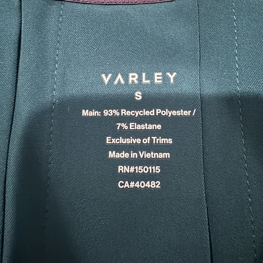 Varley Amanda Court Dress Green | Size Small - Picture 5 of 7